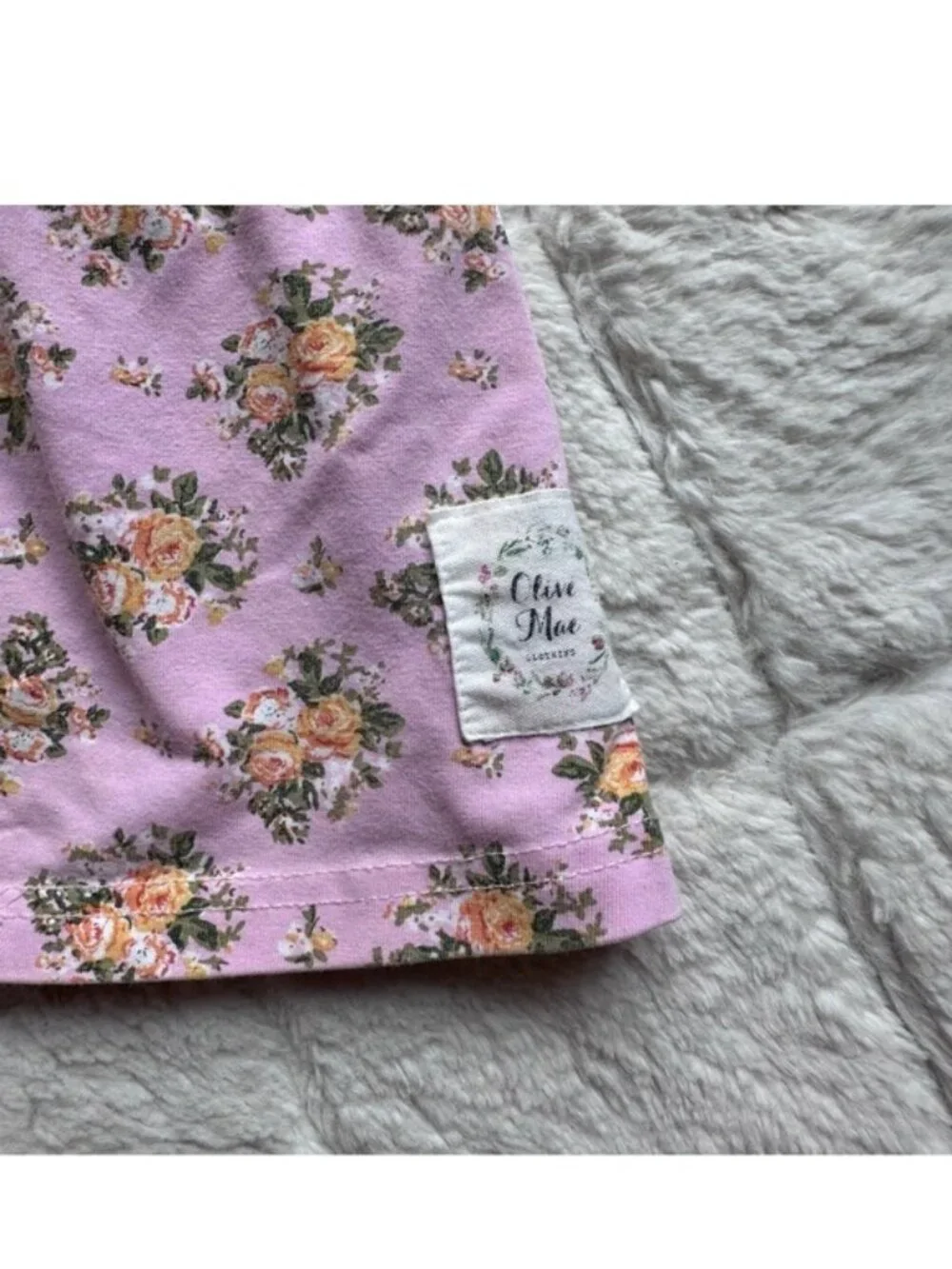 Olive Mae | Boutique Short Sleeve Floral Dress | Size 3T